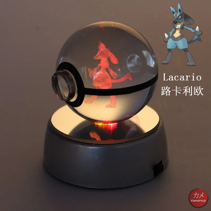 Pokemon - Pokeball In 3D Lucario Gadget