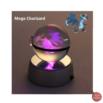 Pokemon - Pokeball In 3D Mega Charizard Gadget