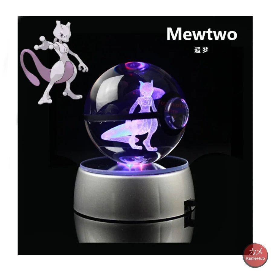 Pokemon - Pokeball In 3D Mewtwo Gadget