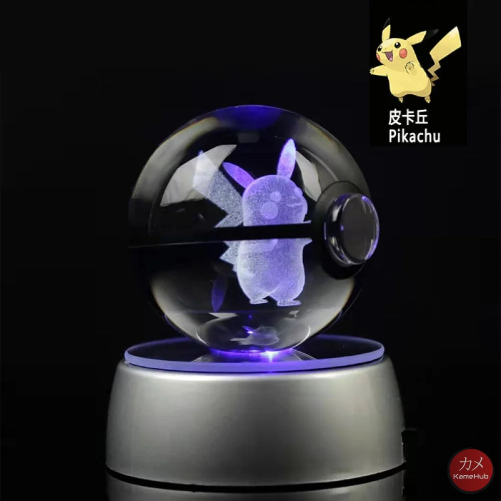 Pokemon - Pokeball In 3D Pikachu Gadget