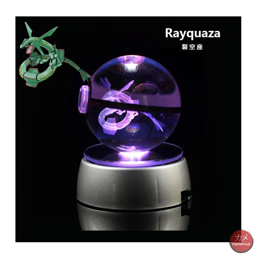 Pokemon - Pokeball In 3D Rayquaza Gadget