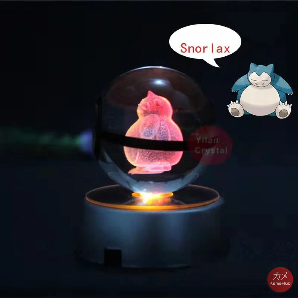 Pokemon - Pokeball In 3D Snorlax Gadget