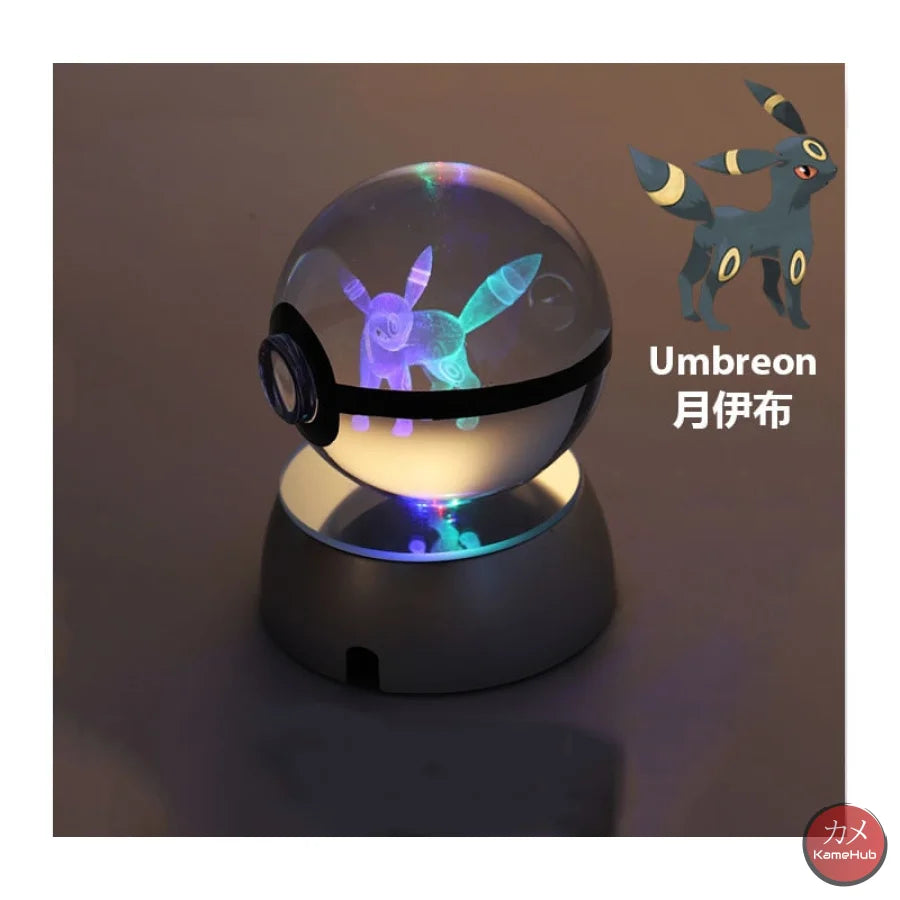 Pokemon - Pokeball In 3D Umbreon Gadget