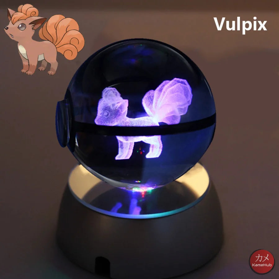 Pokemon - Pokeball In 3D Vulpix Gadget