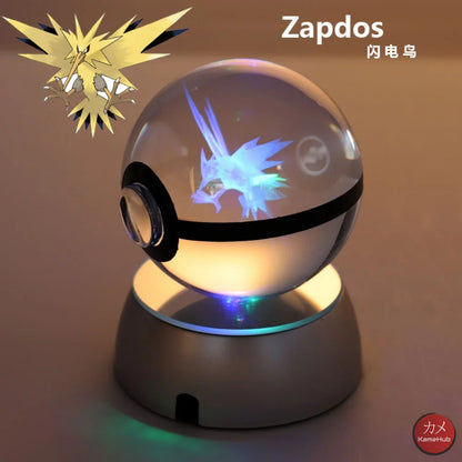 Pokemon - Pokeball In 3D Zapdos Gadget