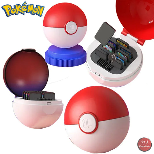 Pokemon - Pokeball Porta Giochi Per Nintendo Switch 2.0 Gadget