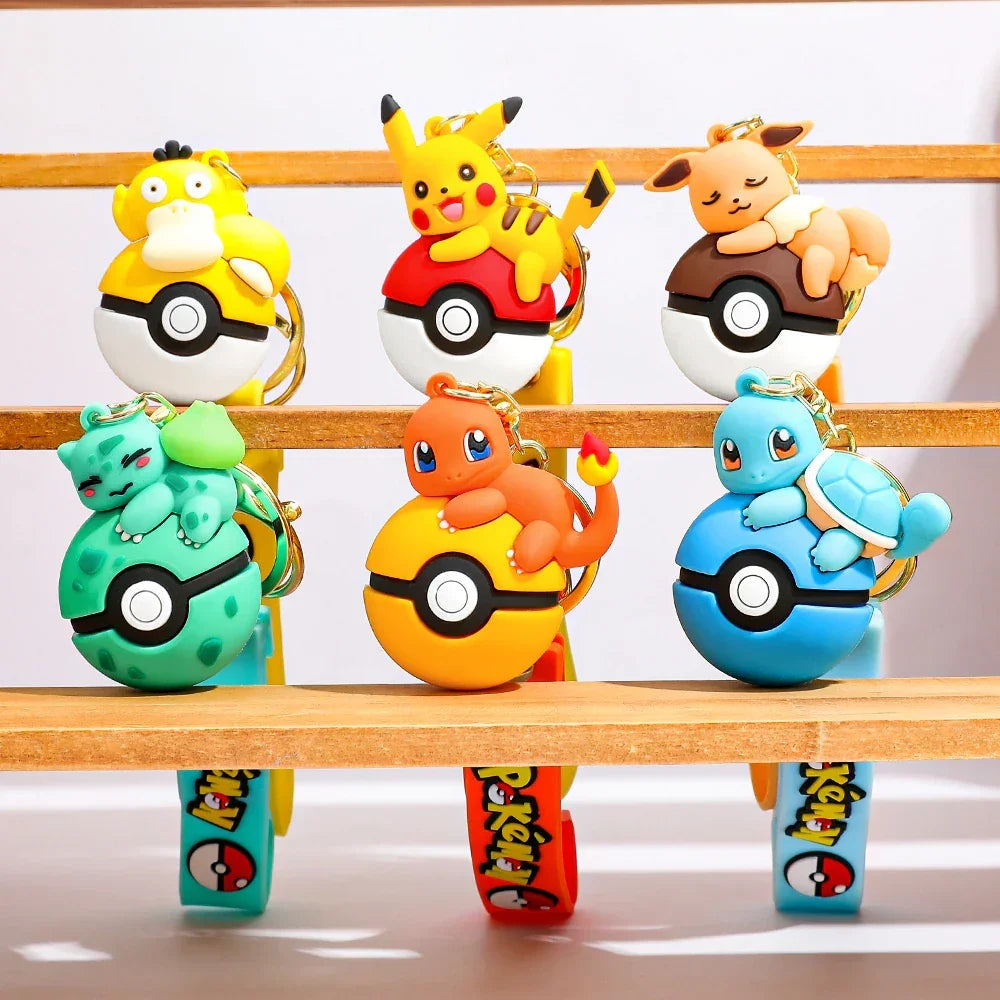 Pokemon - Portachiavi in Silicone - Accessori