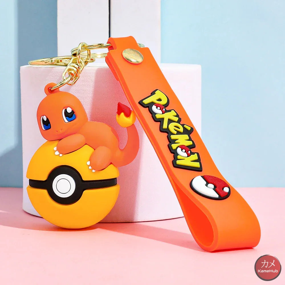 Pokemon - Portachiavi in Silicone - Charmender - Accessori