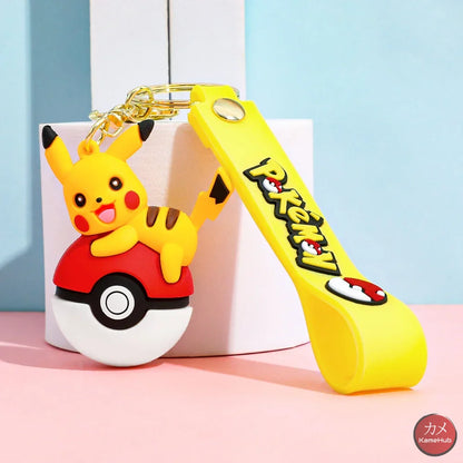 Pokemon - Portachiavi in Silicone - Pikachu - Accessori
