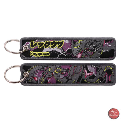 Pokemon - Portachiavi in Tessuto - Rayquaza Shiny - Accessori