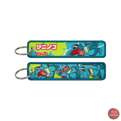 Pokemon - Portachiavi in Tessuto - Totodile - Accessori
