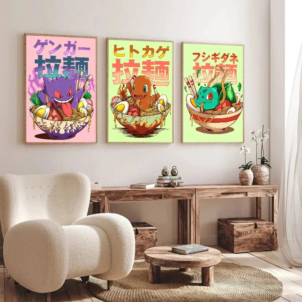 Pokémon - Poster Ramen Moderni - Poster