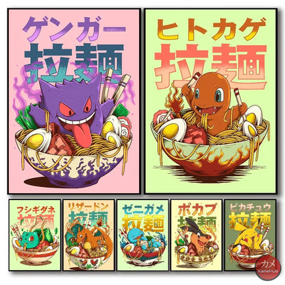 Pokémon - Poster Ramen Moderni - Poster