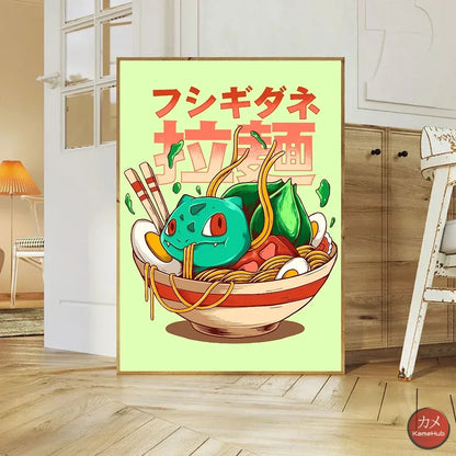 Pokémon - Poster Ramen Moderni - Bulbasaur / S 20x30cm - Poster