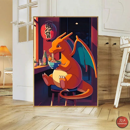Pokémon - Poster Ramen Moderni - Charizard 2 / S 20x30cm - Poster