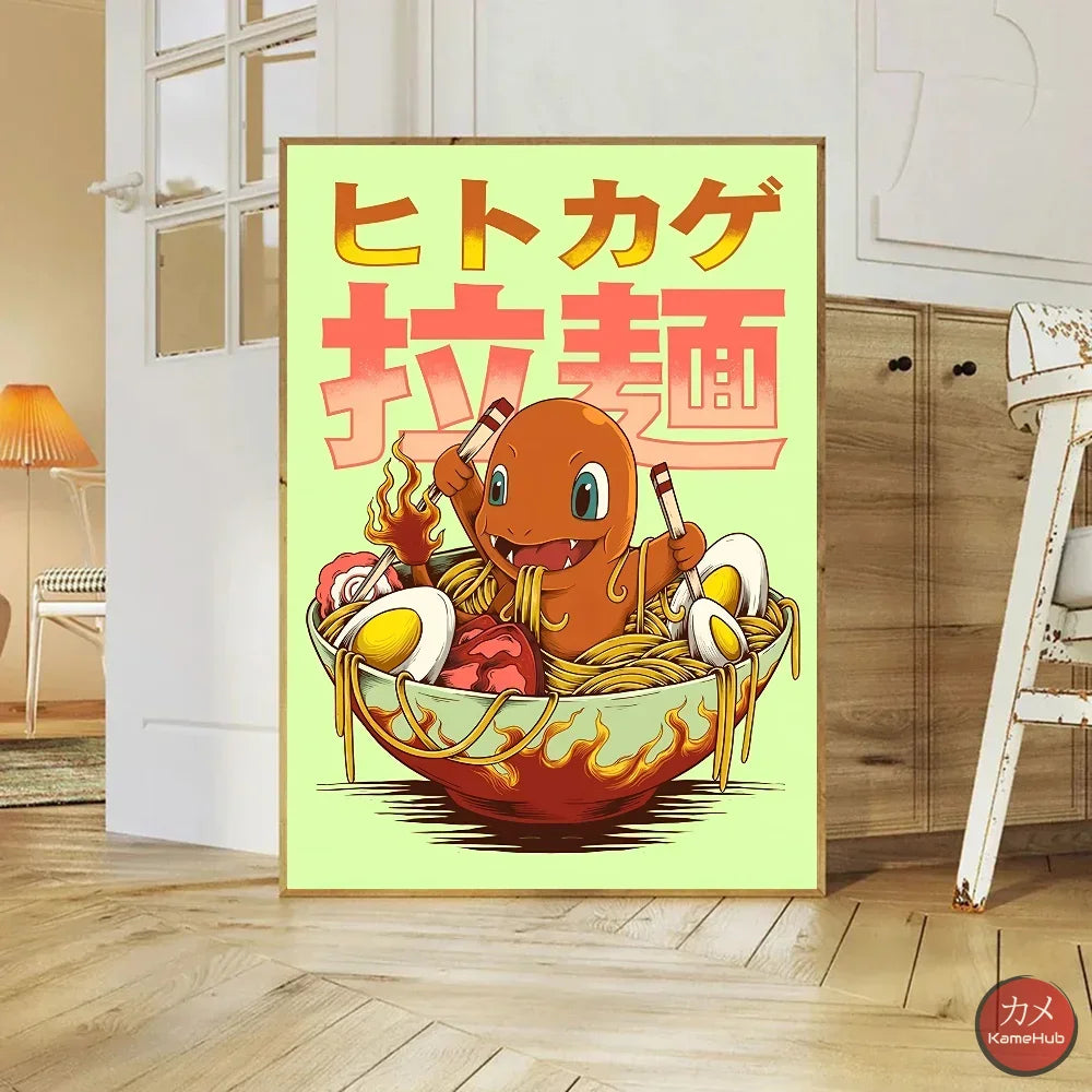 Pokémon - Poster Ramen Moderni - Charmender / S 20x30cm - Poster