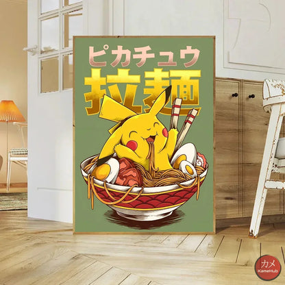 Pokémon - Poster Ramen Moderni - Pikachu / S 20x30cm - Poster