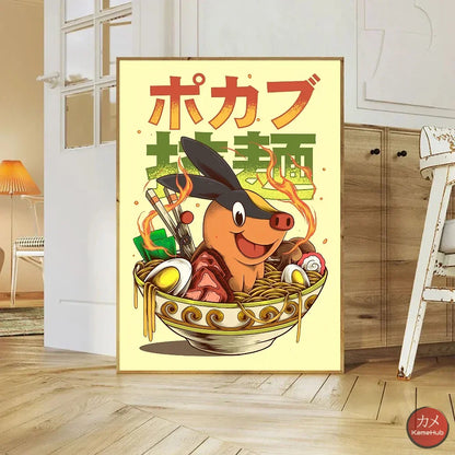 Pokémon - Poster Ramen Moderni - Tepig / S 20x30cm - Poster
