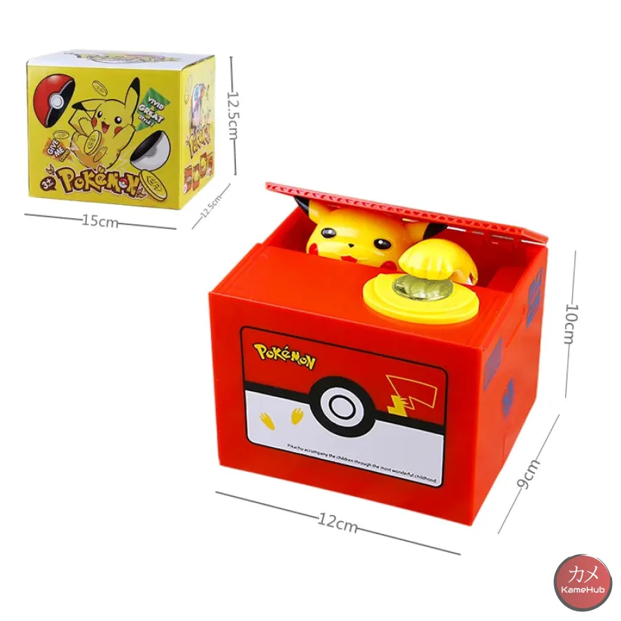 Pokemon - Salvadanaio Elettronico Con Suoni Pikachu Gadget