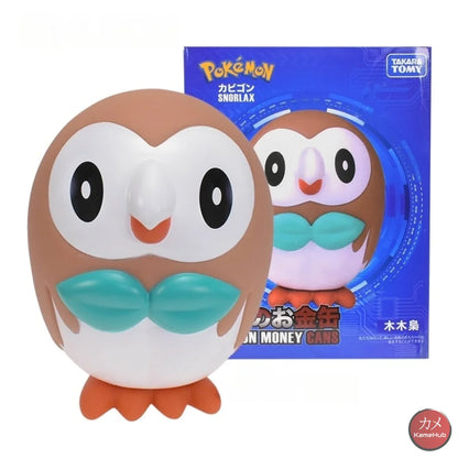 Pokemon - Snorlax & Rowlet Salvadanaio B 14.5Cm Gadget