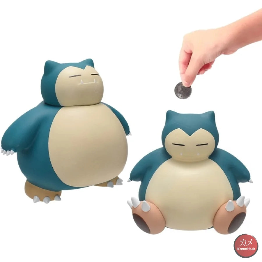 Pokemon - Snorlax & Rowlet Salvadanaio Gadget