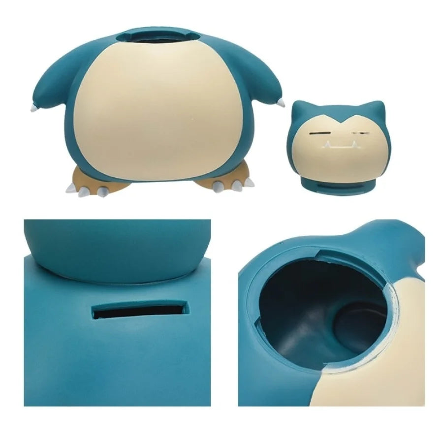 Pokemon - Snorlax & Rowlet Salvadanaio Gadget