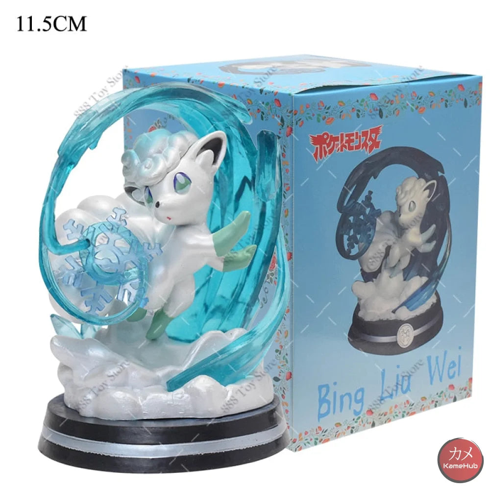 Pokemon - Vari Modelli Di Action Figure Alolan Vulpix 11.5Cm