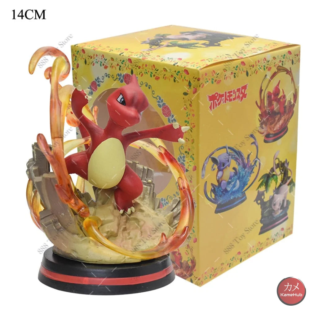 Pokemon - Vari Modelli Di Action Figure Charmeleon 14Cm
