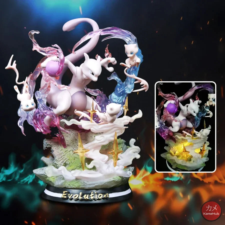 Pokemon - Varie Action Figure Con Luce Led Mewtwo 23Cm