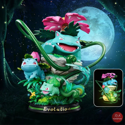 Pokemon - Varie Action Figure Con Luce Led Venosaur 18Cm