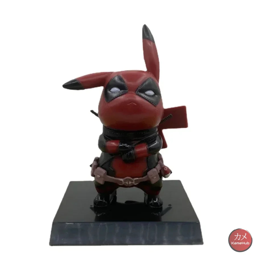 Pokemon X Deadpool - Pikachu Versione Action Figure 10Cm