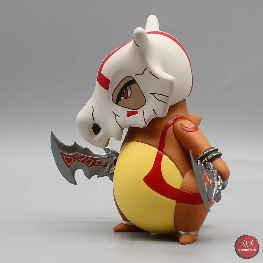 Pokemon X God Of War - Cubone Kratos Skin Action Figure