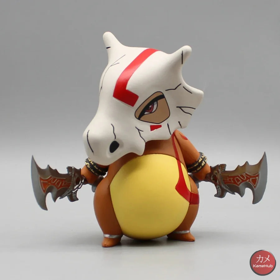 Pokemon X God Of War - Cubone Kratos Skin Action Figure