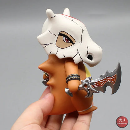 Pokemon X God Of War - Cubone Kratos Skin Action Figure