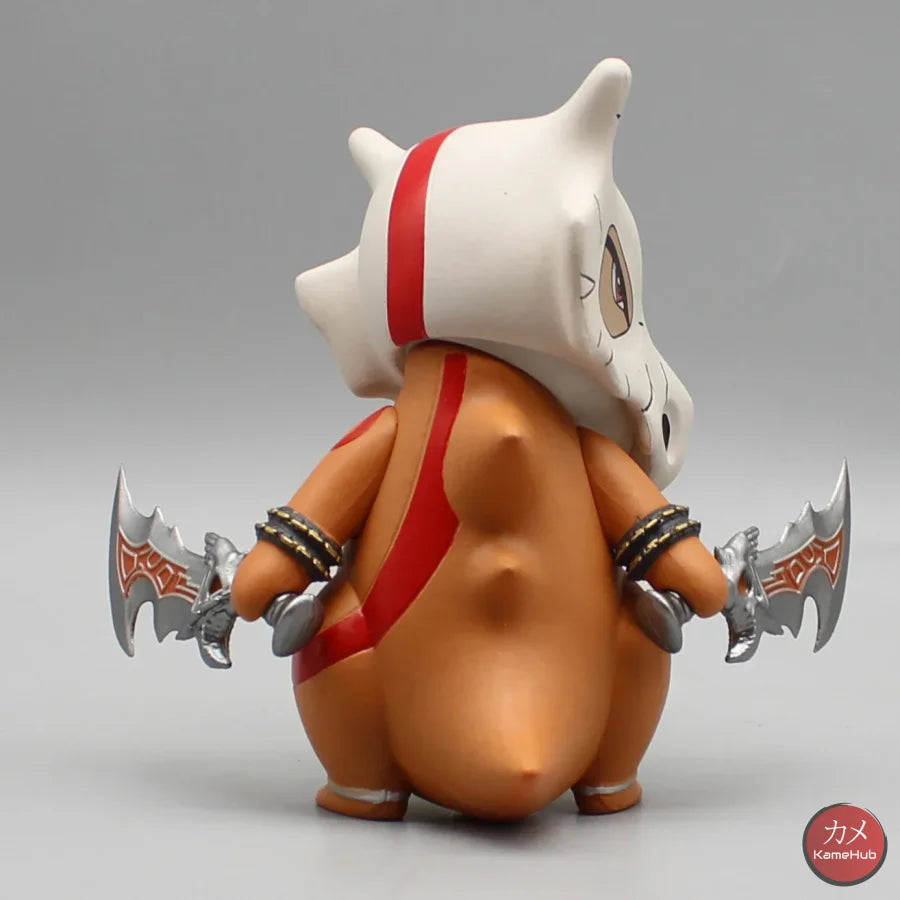 Pokemon X God Of War - Cubone Kratos Skin Action Figure