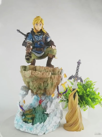 The Legend of Zelda: Tears of Kingdom - Link Action Figure con Luce LED