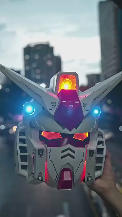 Gundam - Gunpla Rx-78 Wearable Helmet with Led