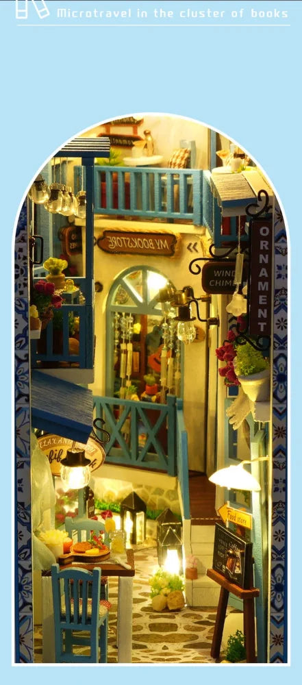 Puzzle Da Scaffale Fai Te 3D - Paesaggi In Miniatura Cybercity E Seacity Gadget