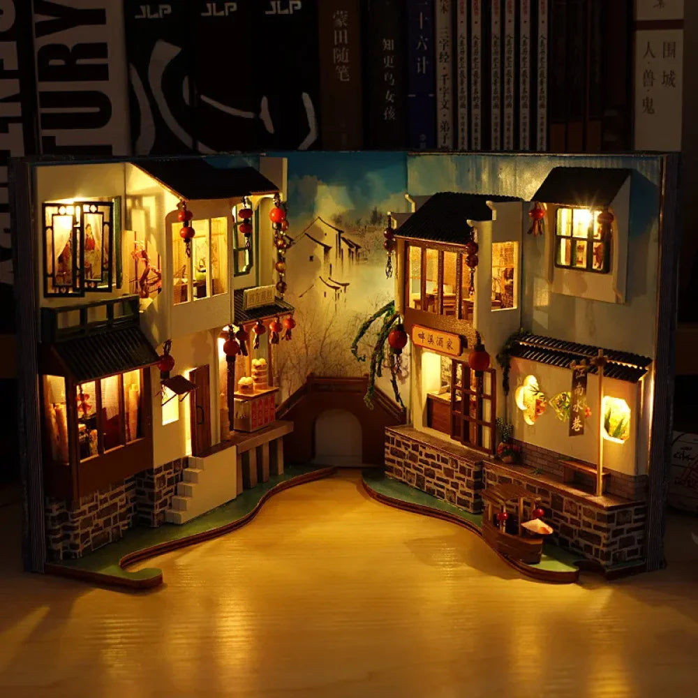 Puzzle Da Scaffale Fai Te 3D - Paesaggi In Miniatura Tutto Il Mondo Gadget