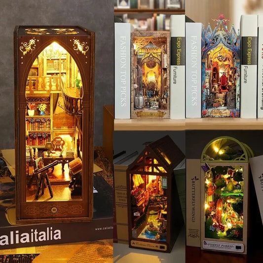 Puzzle Da Scaffale Fai Te 3D - Paesaggi In Miniatura Tutto Il Mondo Gadget
