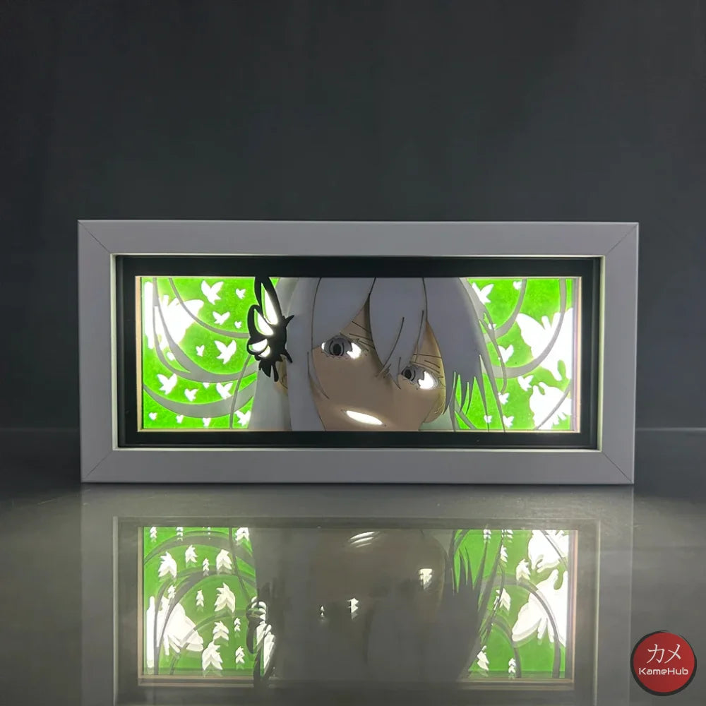 Re:Zero Starting Life in Another World - Echidna e Rem Light Box 3D con Luce Led Echidna / 1 Colore Predefinito Gadget