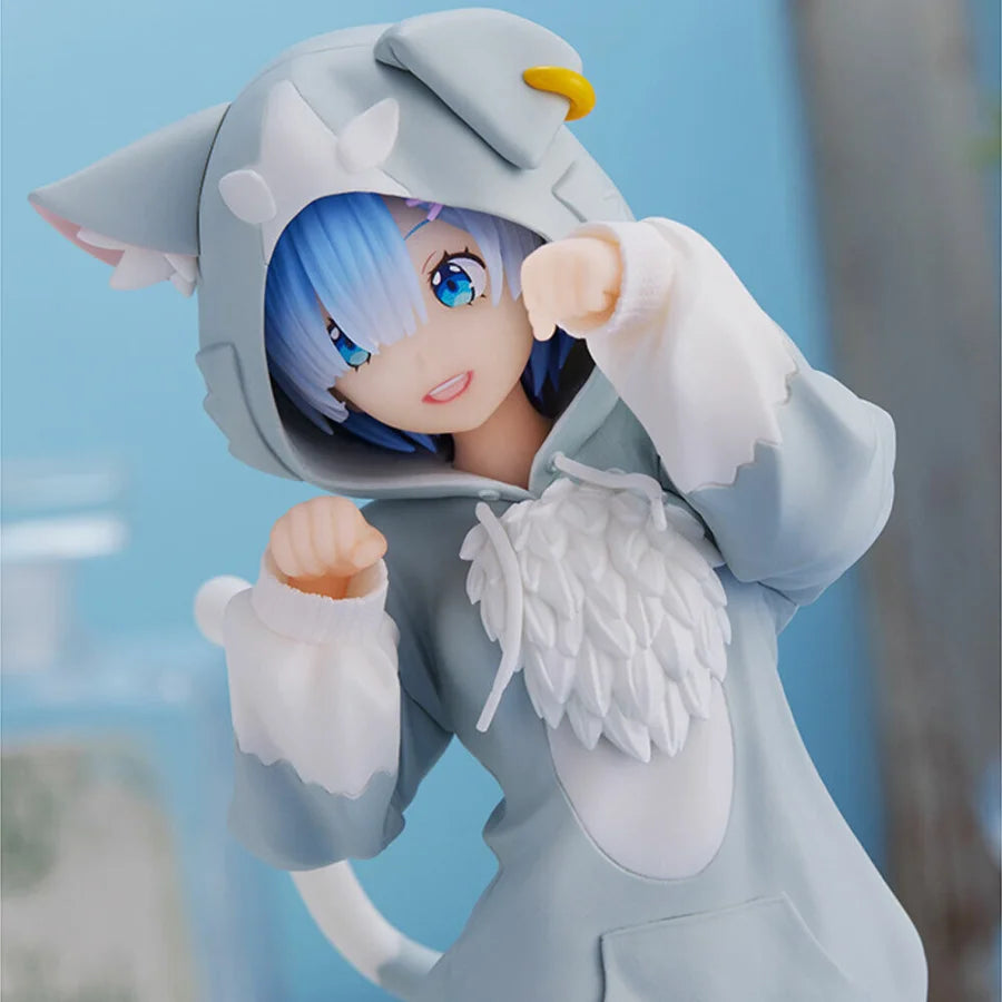 Re:zero Starting Life In Another World - Emilia Ram E Rem Originale Sega Super Premium Action Figure