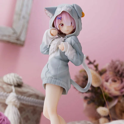 Re:zero Starting Life In Another World - Emilia Ram E Rem Originale Sega Super Premium Action Figure