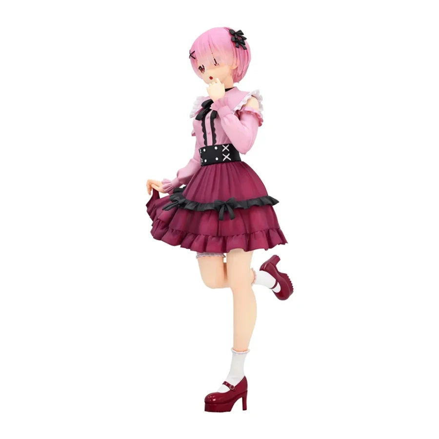 Re:zero Starting Life In Another World - Ram E Rem Action Figure Furyu Trio-Try-It