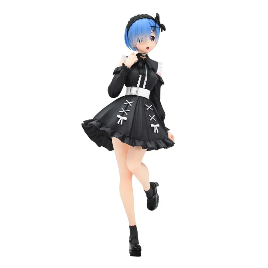 Re:zero Starting Life In Another World - Ram E Rem Action Figure Furyu Trio-Try-It