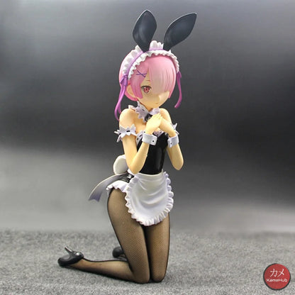 Re:zero Starting Life In Another World - Ram E Rem Bunny Maid Action Figure 30Cm