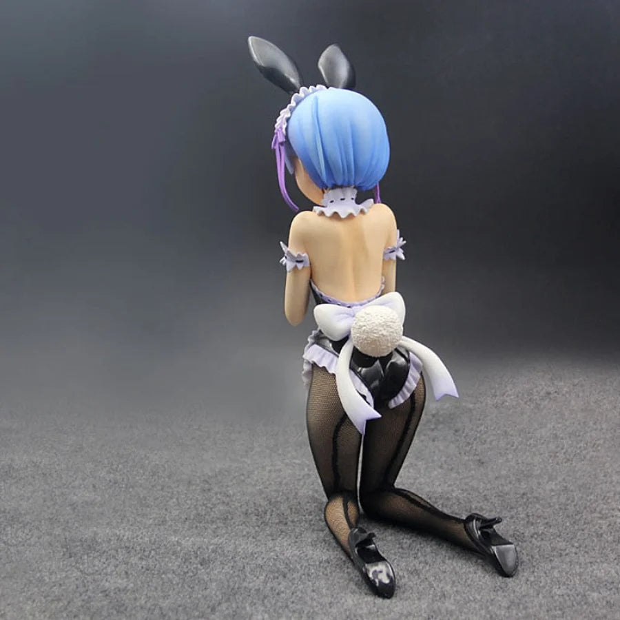 Re:zero Starting Life In Another World - Ram E Rem Bunny Maid Action Figure