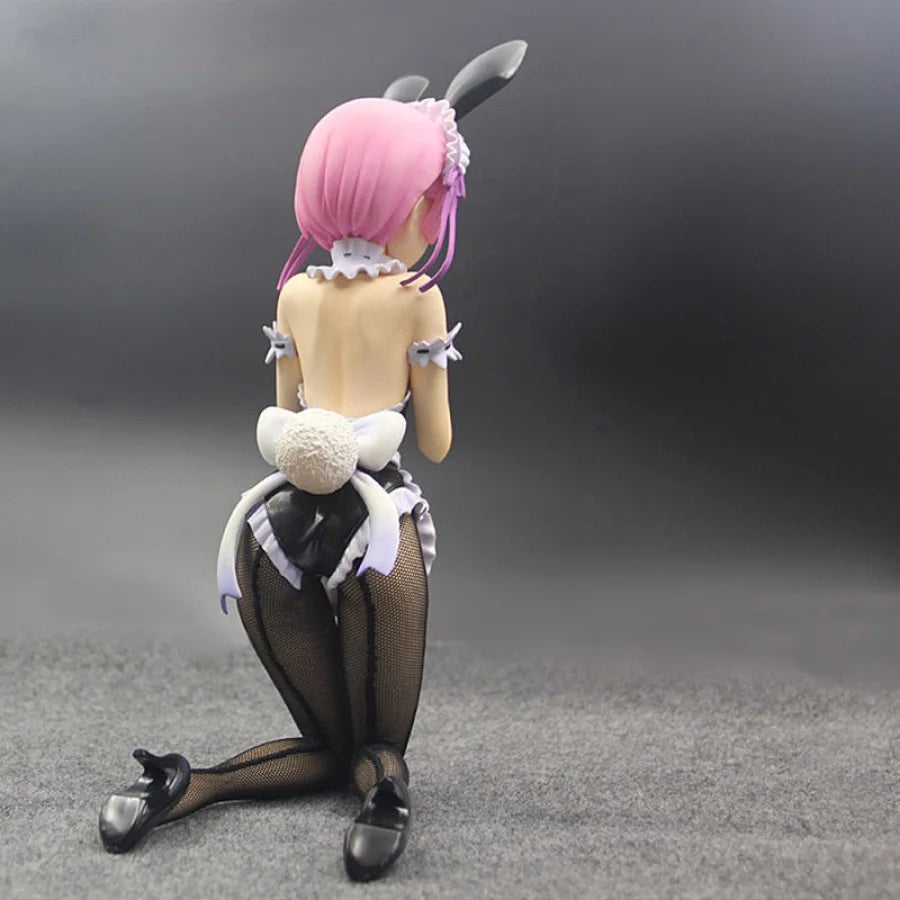 Re:zero Starting Life In Another World - Ram E Rem Bunny Maid Action Figure