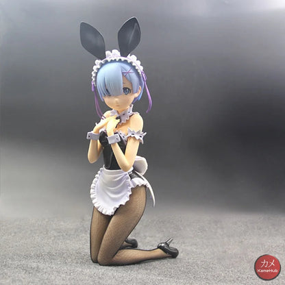 Re:zero Starting Life In Another World - Ram E Rem Bunny Maid Action Figure 30Cm