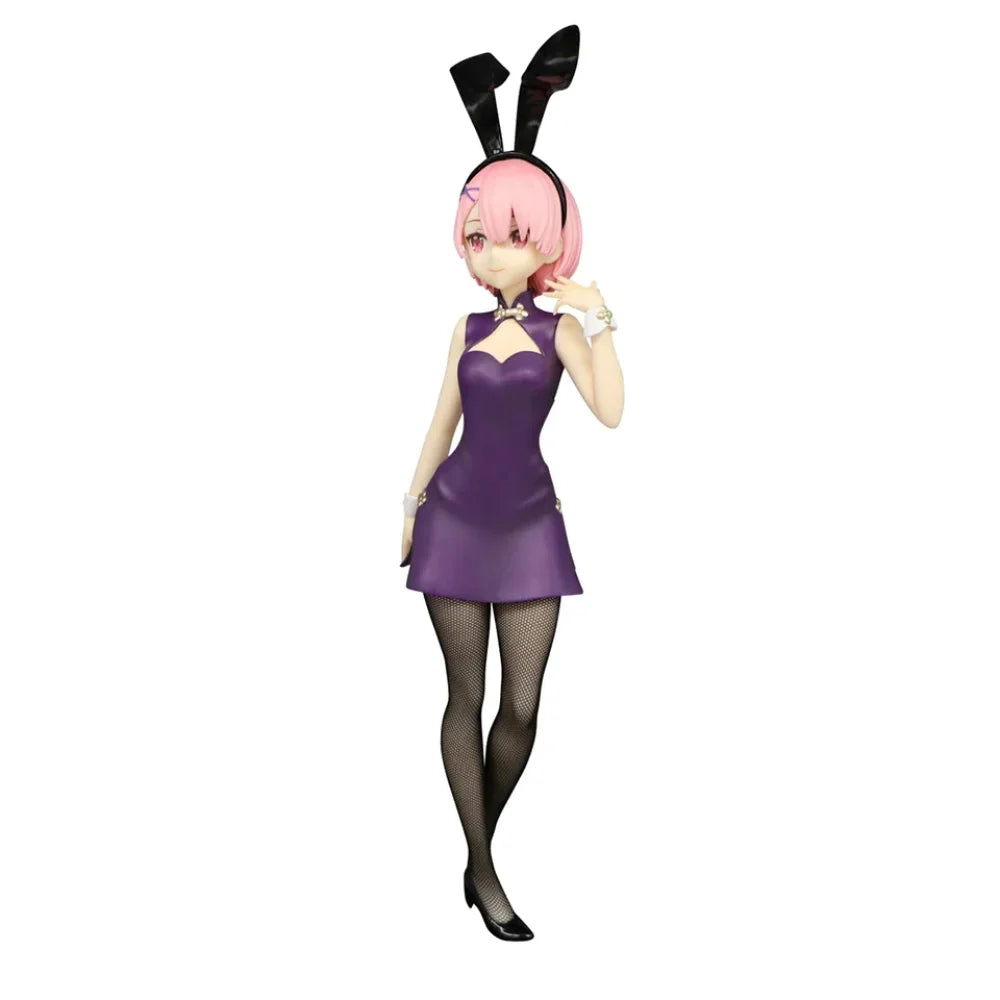 Re:zero Starting Life In Another World - Ram E Rem Chinese Bunny Girl Ii Originale Furyu Action
